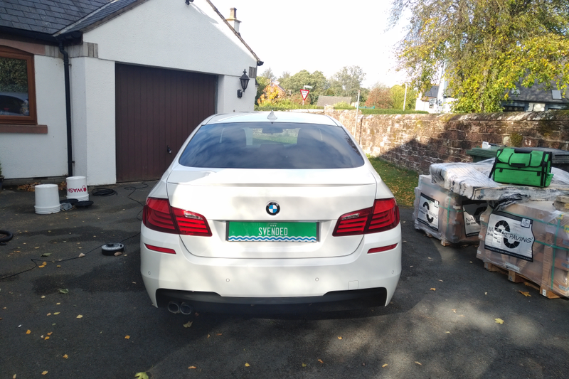 Illustration for article titled REPOST FROM EARLIER: All done, today's clean. 2012 BMW 5 SeriesÂ
